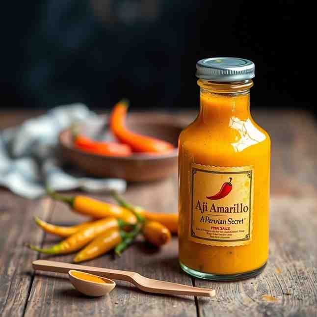 Spicy Fish Sauce - Aji Amarillo Peruvian Secret